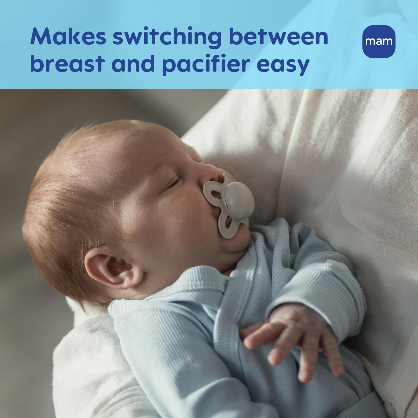 MAM Original Start Baby Pacifiers 0-3 Mths Skin Soft Silicone, 4 Pack 🍁 All In One Marketplace Canada