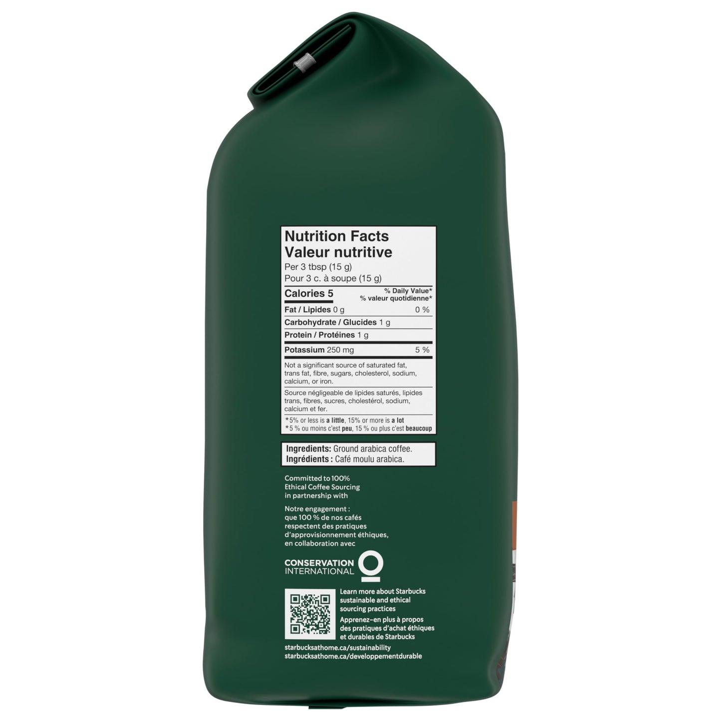 Starbucks Pike Place Roast Ground Coffee, Medium Roast, 793g