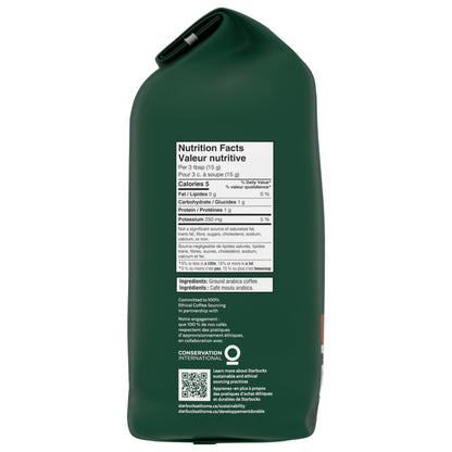 Starbucks Pike Place Roast Ground Coffee, Medium Roast, 793g