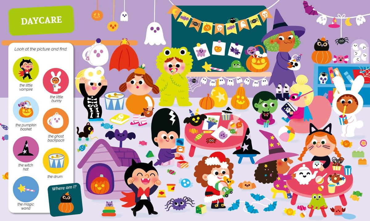 Incredible Cherche et Trouve pour les tout-petits : J'adore Halloween