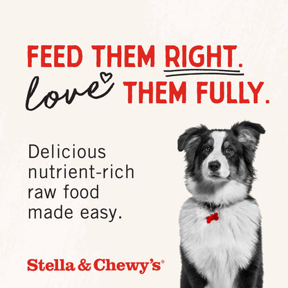 Stella & Chewy’s Freeze Dried Raw Dinner Patties – Grain Free Dog Food, Protein Rich Chewy’s Chicken Recipe – 708g Bag