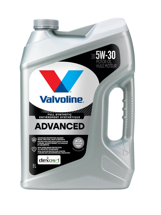 Valvoline Advanced Full Synthetic 5W30 Motor Oil 5L
