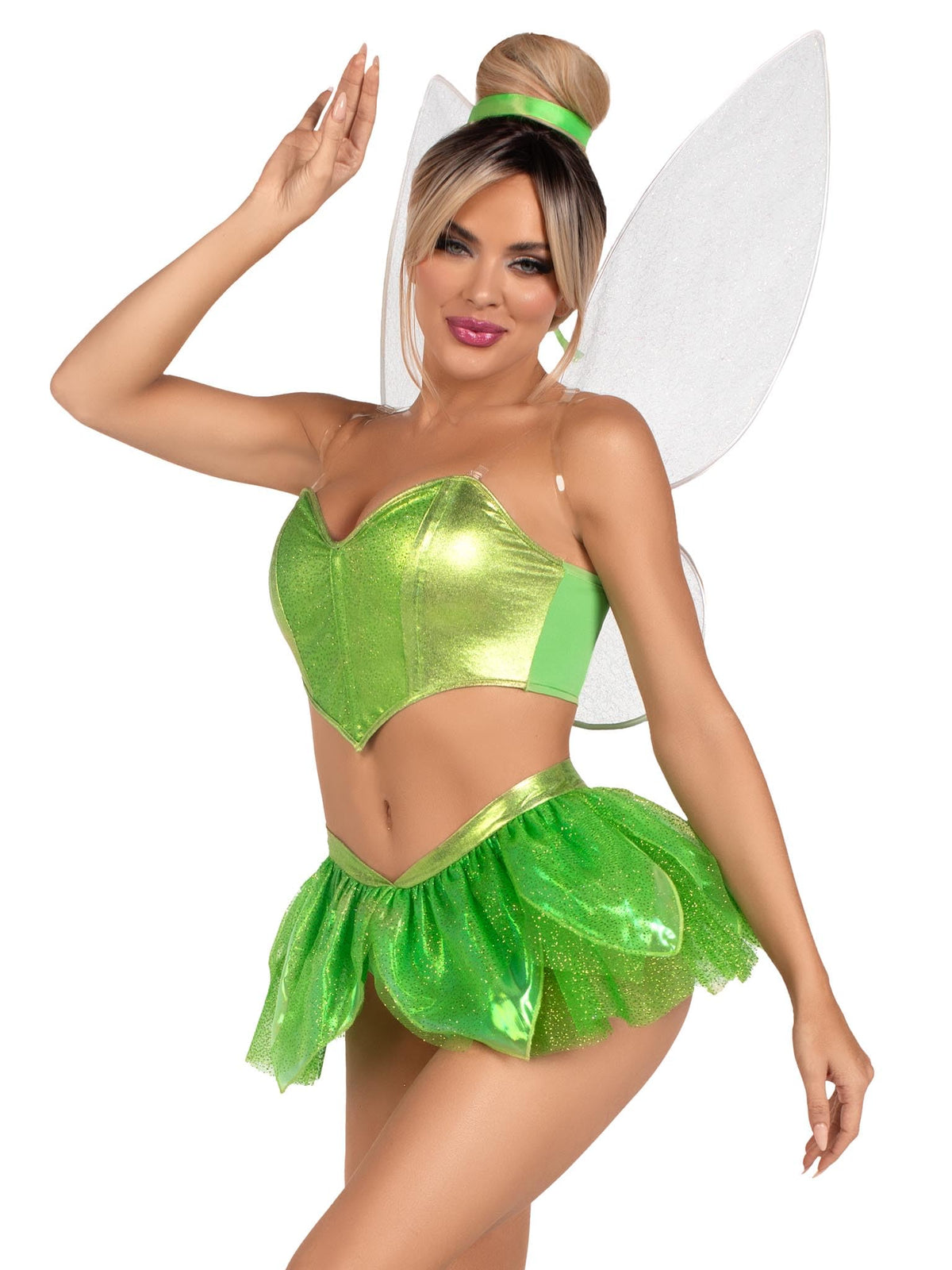 Déguisement d'Halloween pour femme Leg Avenue, vert, taille L
