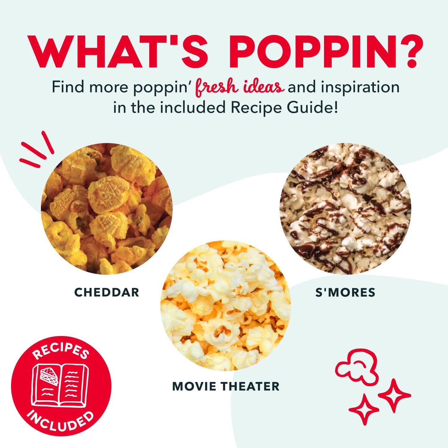 Dash Fresh Pop Popcorn Maker, 16-Cup Hot Air Popper, Aqua DASH