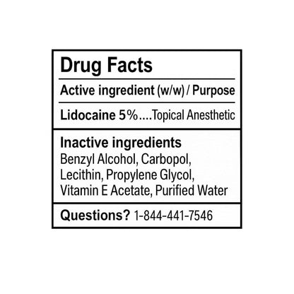 Zensa Tattoo Numbing Cream 5% Lidocaine, Safe on Broken Skin | Fast-Acting Pain Relief for Tattoos, Microneedling, Waxing, Injections | Vegan, Steroid-Free, Professional-Grade | Best Tattoo Numbing Cream 1 Oz (DIN 02449684) - Available at All In One Marketplace Canada