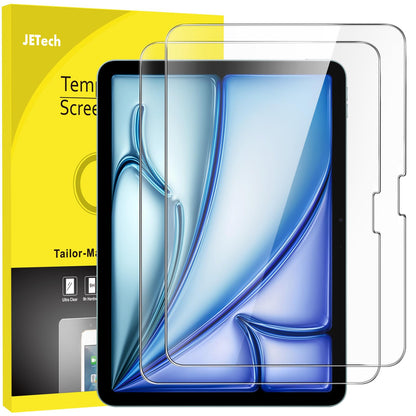 JETech Screen Protector for iPad Air 11-Inch M4/M3/M2 (2026/2025/2024), 9H Tempered Glass Film, HD Clear, 2-Pack - Available at All In One Marketplace Canada