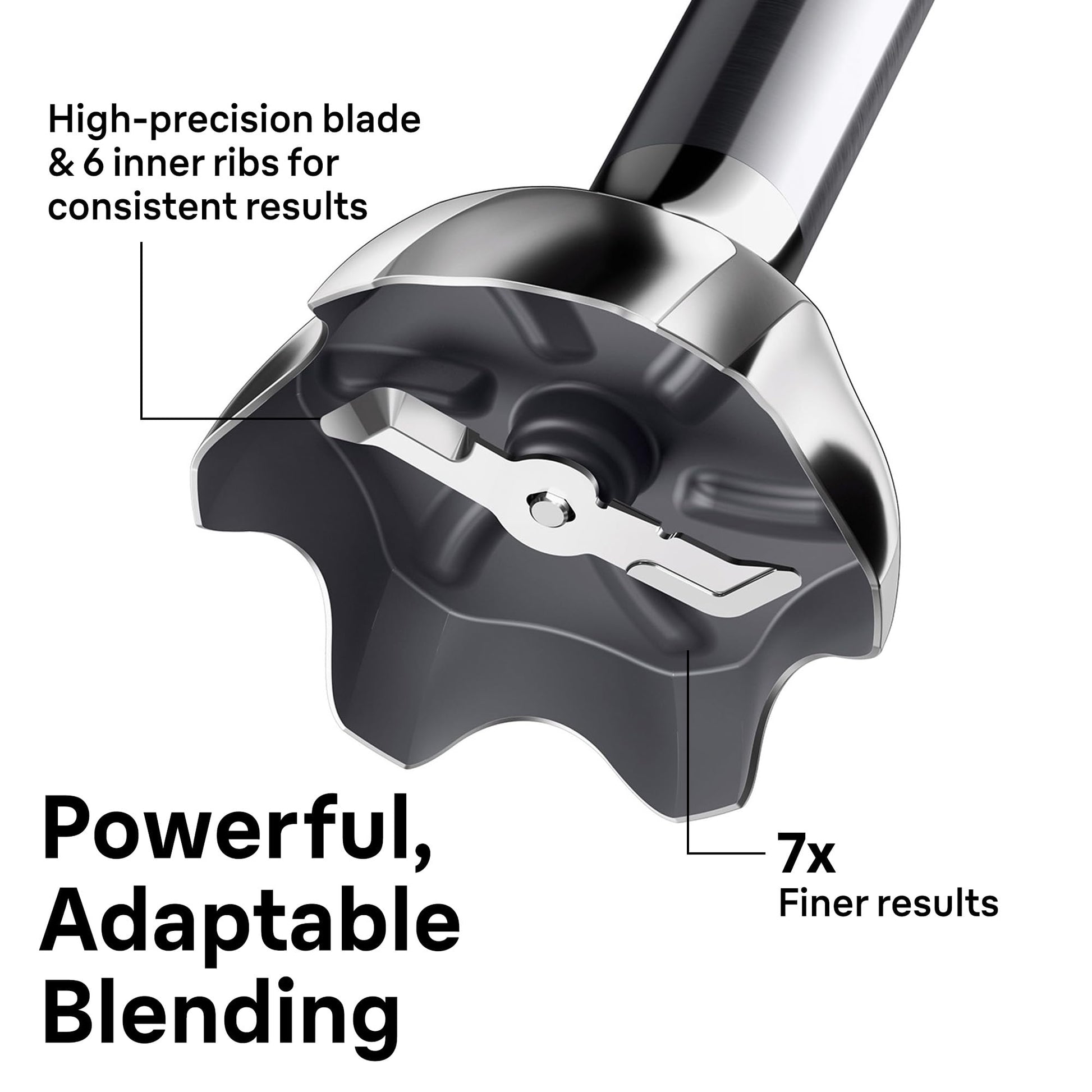 Braun MultiQuick Vario 5 Immersion Blender, 21-Speed, Turbo Boost, 500W Braun