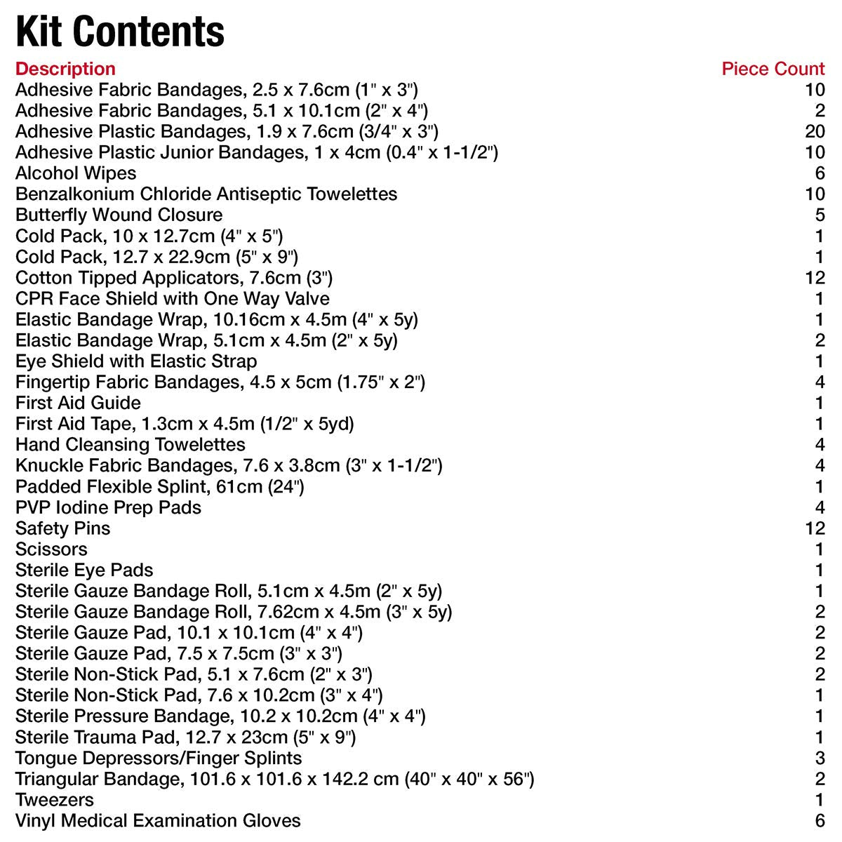 First Aid Central AZ-SPFAKN Deluxe Sports First Aid Kit, 139 Pieces