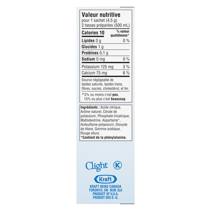 Crystal Light Singles Pink Lemonade Drink Mix Packets