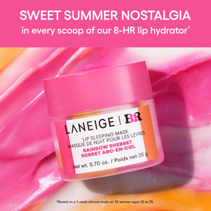 LANEIGE Lip Sleeping Mask: Nourish, Hydrate, Vitamin C, Murumuru & Shea Butter, Antioxidants, Flaky, Dry Lips