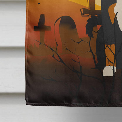 Drapeau de maison en toile Caroline's Treasures BB4309CHF Halloween Appenzeller, grand format, multicolore