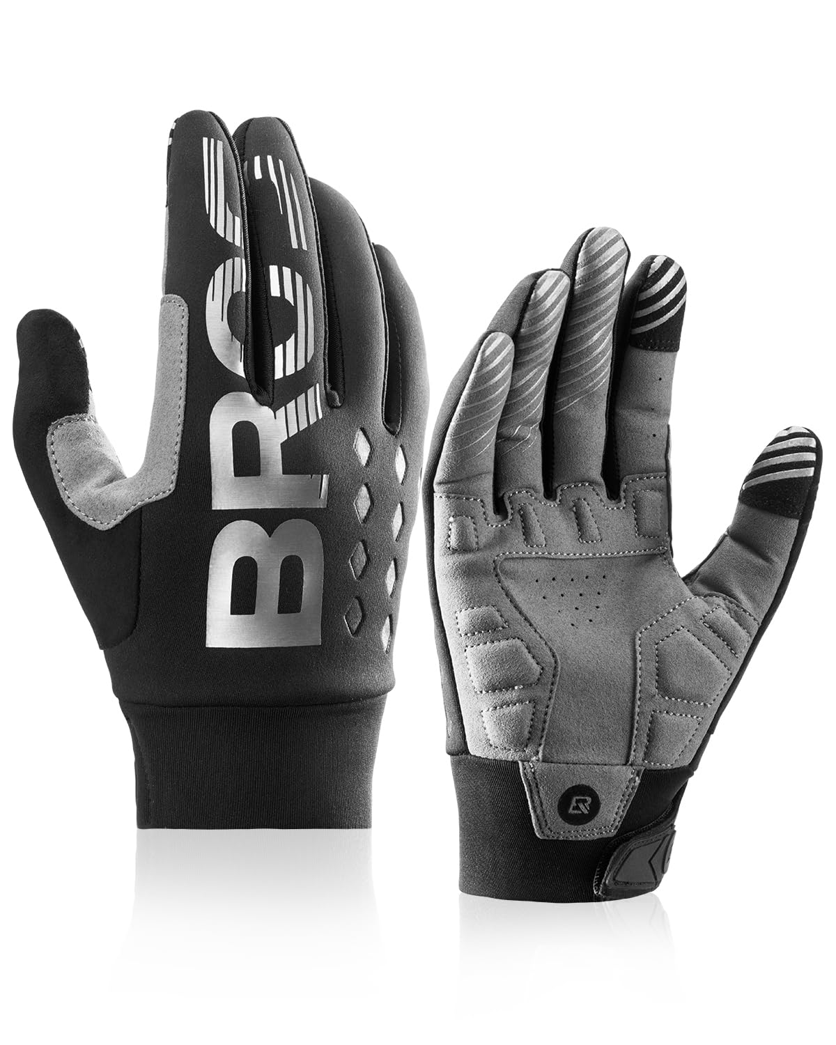 ROCKBROS Winter Cycling Gloves - Full Finger, Water Resistant, Touch Screen Compatible for Men & Women, Skiing & Biking 🍁 All In One Marketplace Canada