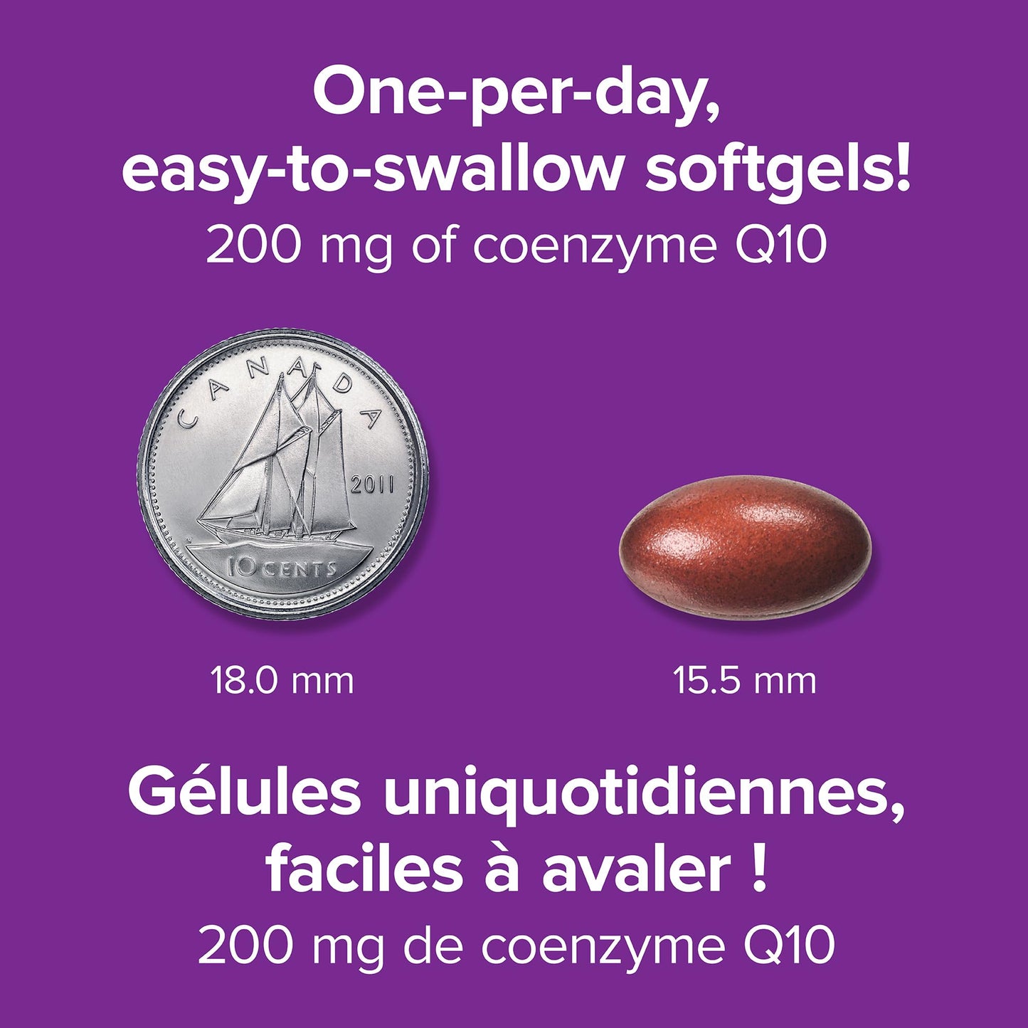 Webber Naturals Coenzyme Q10 (CoQ10) 200 mg, High Potency Antioxidant, Non-GMO, Gluten Free, 60 softgels, for Heart Health and Cellular Energy Production