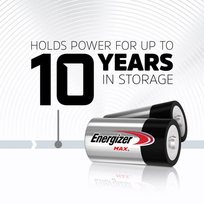 Energizer C Batteries, Max C Cell Battery Premium Alkaline, 8 Count - Available at All In One Marketplace Canada