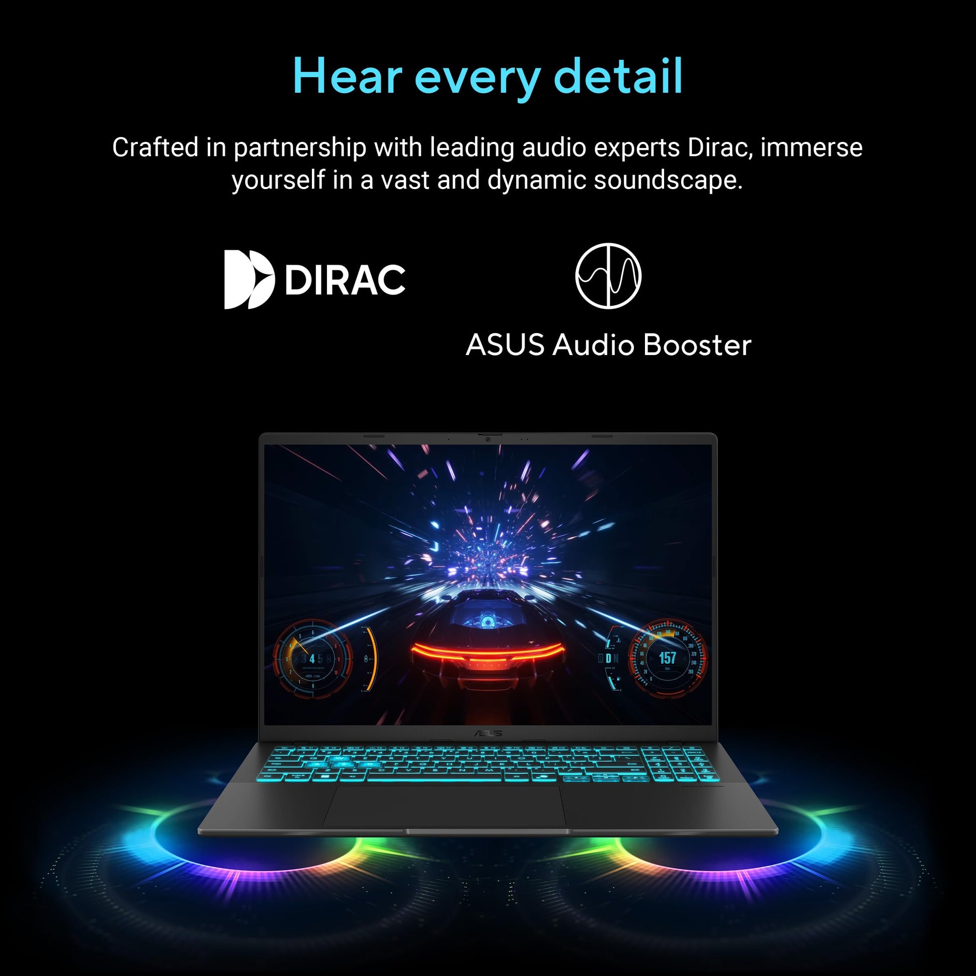 ASUS Gaming V16 Gaming Laptop, 16” 144Hz Anti-Glare Display, Intel Core 7 Processor 240H, GeForce RTX 3050, 16GB Memory, 1TB SSD, Windows 11 Home, V3607VJ-AS74-CA Asus