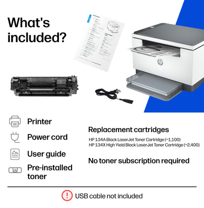 HP LaserJet MFP M234dw Printer | 6GW99F HP