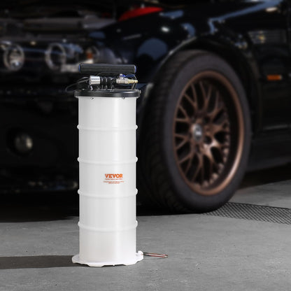 VEVOR Fluid Extractor, 1.74 Gallons (6.5 Liters), Pneumatic/Manual Oil Changer Vacuum Fluid Extractor with Dipstick and Suction Hose, Oil Extractor Change Pump for Automotive Fluids Vacuum Evacuation 🍁 All In One Marketplace Canada