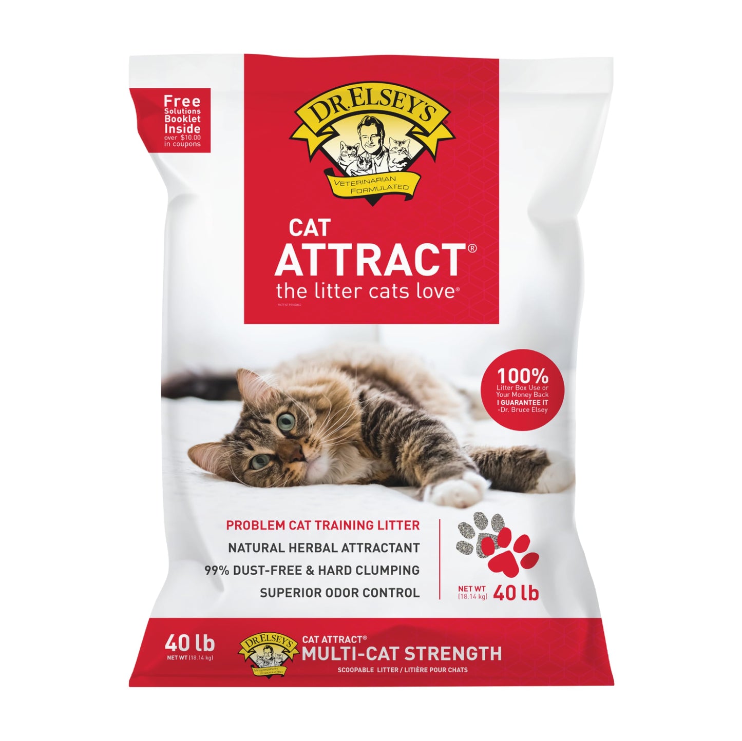 Precious Cat Cat Attract Problem Cat Training Litter, 40 Pound Bag 🍁 All In One Marketplace Canada