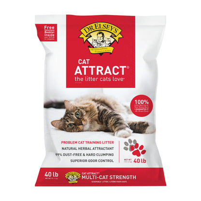 Precious Cat Cat Attract Problem Cat Training Litter, 40 Pound Bag 🍁 All In One Marketplace Canada