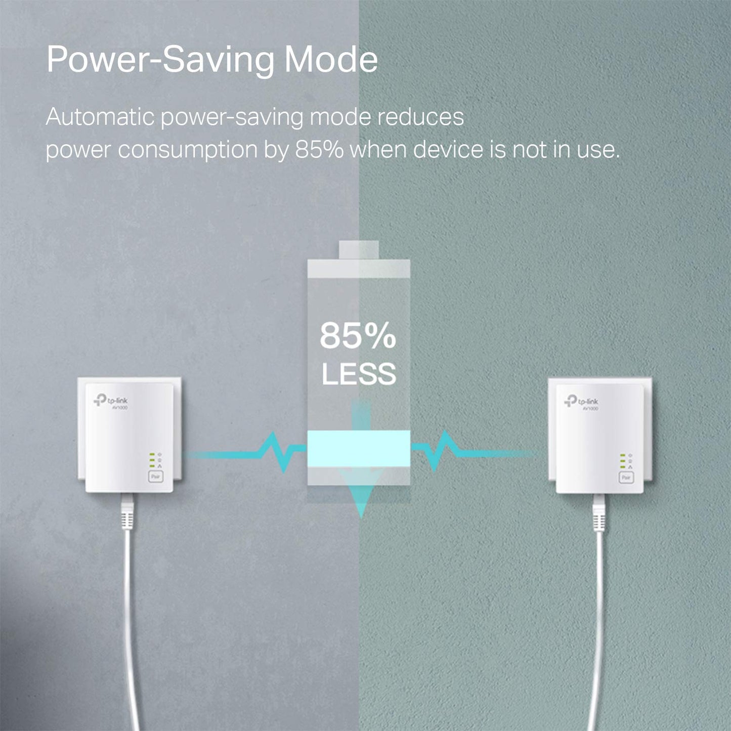 TP-Link Powerline Ethernet Adapter Starter Kit (TL-PA7017 KIT) - AV1000 Gigabit Port, Plug&Play, Ethernet Over Power, Nano Size, Ideal for Smart TV, Online Gaming, Wired Connection Only - Available at All In One Marketplace Canada