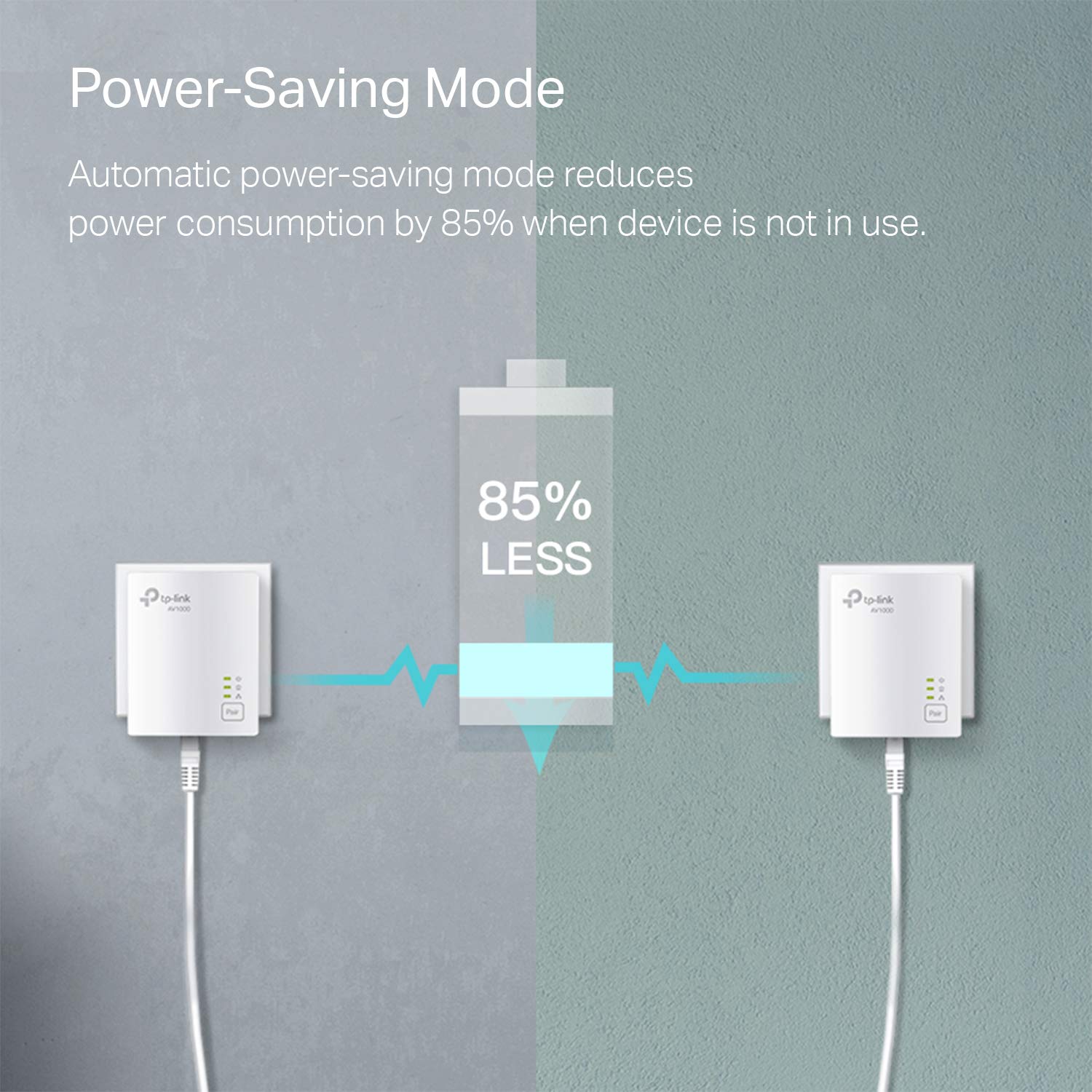 TP-Link Powerline Ethernet Adapter Starter Kit (TL-PA7017 KIT) - AV1000 Gigabit Port, Plug&Play, Ethernet Over Power, Nano Size, Ideal for Smart TV, Online Gaming, Wired Connection Only - Available at All In One Marketplace Canada