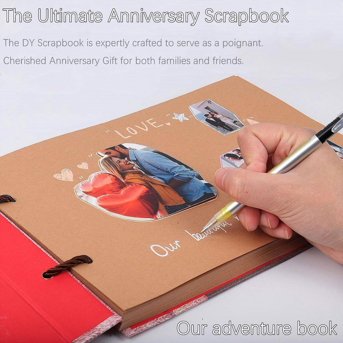 Adventure Book Diary Photo Scrapbook,Scrap book with Hard Cover Movie Up Travel Scrapbook for Anniversary,Scrapbook,Gift for Couples Anniversary,Wedding,Travelling,Birthday,Christmas (Animation Style) 🍁 All In One Marketplace Canada