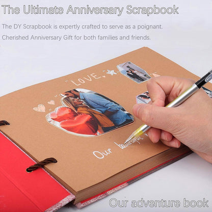 Adventure Book Diary Photo Scrapbook,Scrap book with Hard Cover Movie Up Travel Scrapbook for Anniversary,Scrapbook,Gift for Couples Anniversary,Wedding,Travelling,Birthday,Christmas (Animation Style) 🍁 All In One Marketplace Canada
