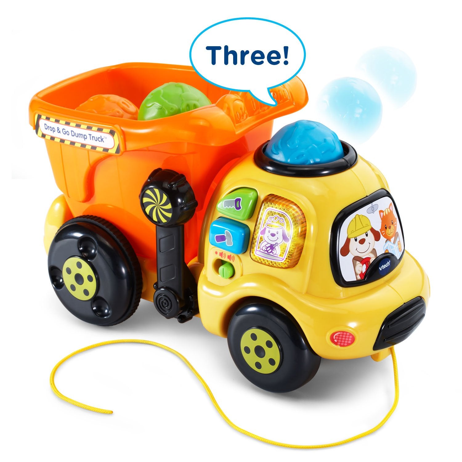 VTech Drop & Go Dump Truck - Orange VTech