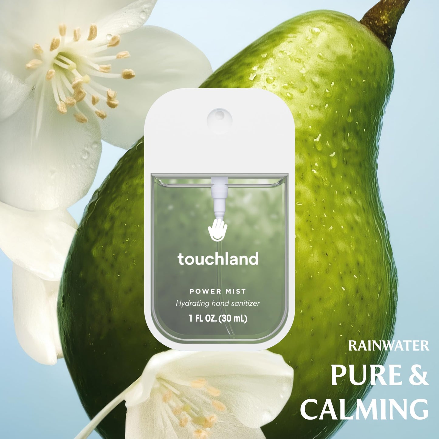 Touchland Hand Sanitizer Spray, Fresh & Woods Trio - 3 x 1 FL OZ