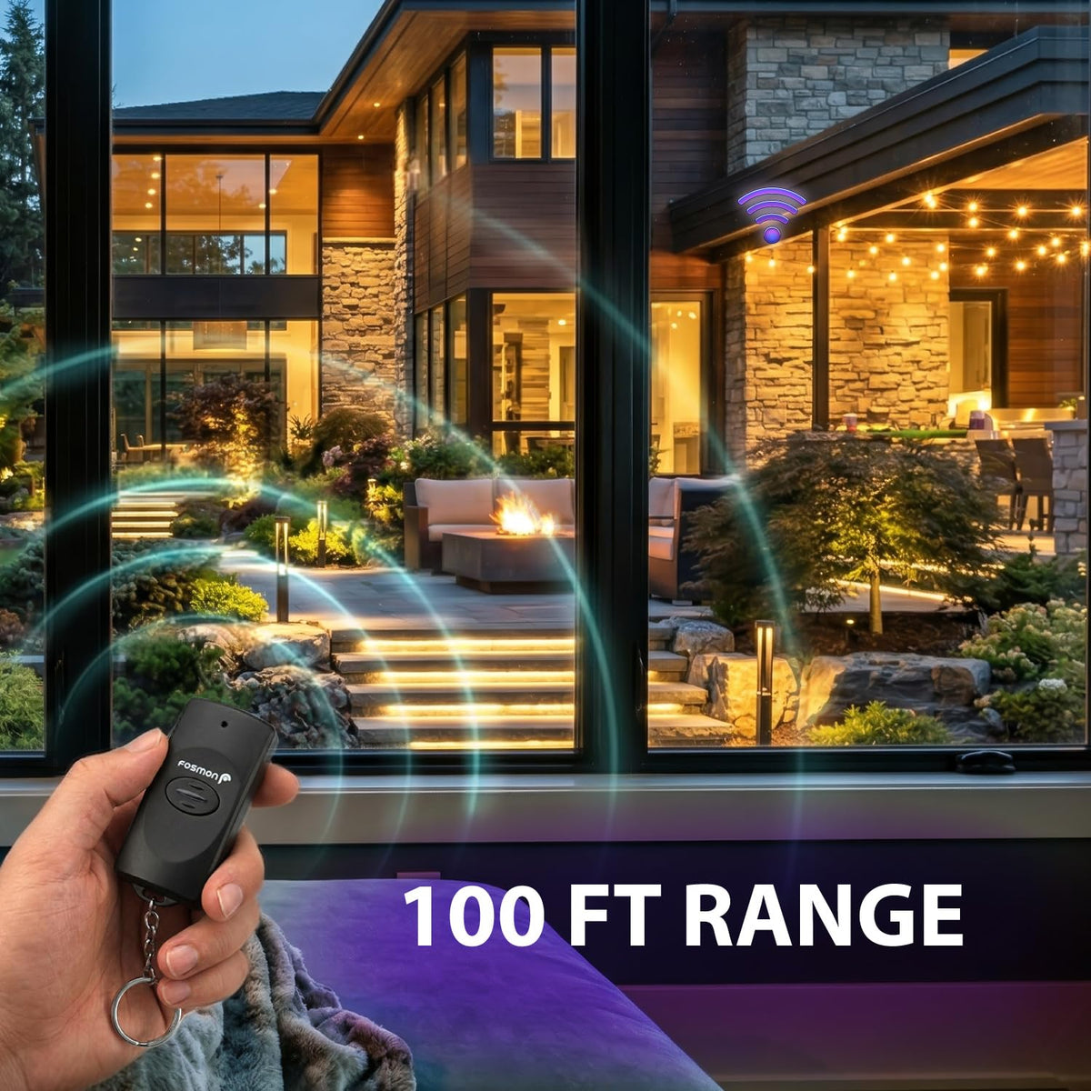 Outdoor Wireless Outlet Heavy Duty 3-Prong (1 Outlet + 1 Remote Control) 🍁 All In One Marketplace Canada