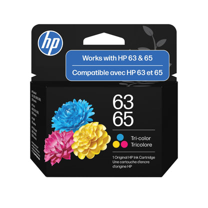 HP 63/65 Original Ink Cartridge - Standard Yield - Tri-Color