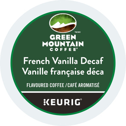 Green Mountain Coffee French Coffee French Vanilla-Decaf K-Cup Coffee Pods, 24 Count For Keurig Coffee Makers