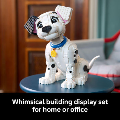 LEGO Disney 101 Dalmatians Puppy Building Set for Adults - Collectible DIY Kit for Movie Fans 18+ - Build Patch, Penny, Rolly or a Custom Pup - Gift Idea for Dog Lovers and Craft Enthusiasts - 43269