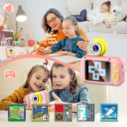 ARNSSIEN Kids Camera with Video,180°Flip Lens,2.4" Selfie Camera for Kids 🍁 All In One Marketplace Canada