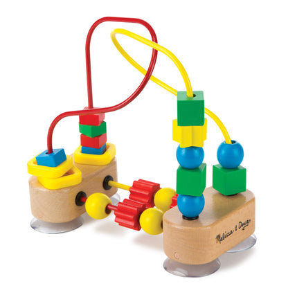 Melissa & Doug First Bead Maze Wooden Educational Baby Toy Melissa & Doug