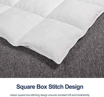 ACCURATEX Duvet Queen, 500GSM Ultra Soft Down Alternative Comforter,90x90 🍁 All In One Marketplace Canada