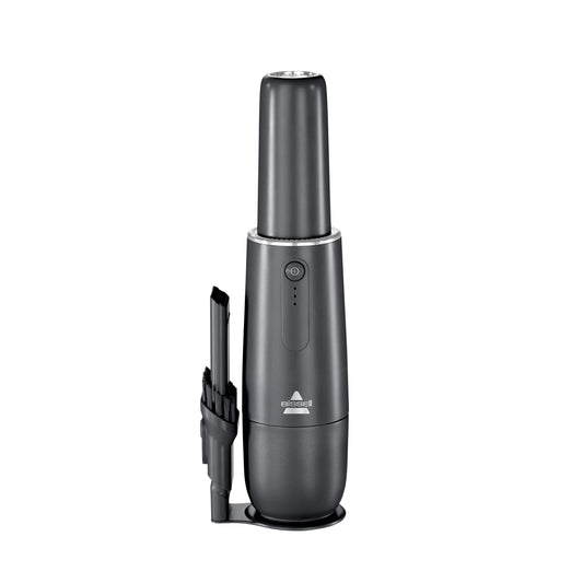 Bissell Hand Vacuum - AeroSlim Cordless Hand Vacuum - USB Chargeable with 2-in-1 Crevice and Dusting Tool - Washable Filter, Titanium, 2986D - Available at All In One Marketplace Canada