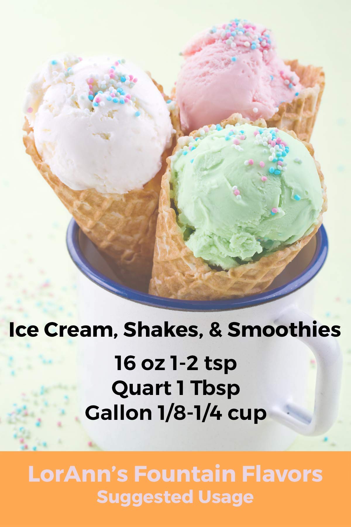 LorAnn Cake Batter (White) Flavor Fountain, 4 oz Bottle 🍁 All In One Marketplace Canada