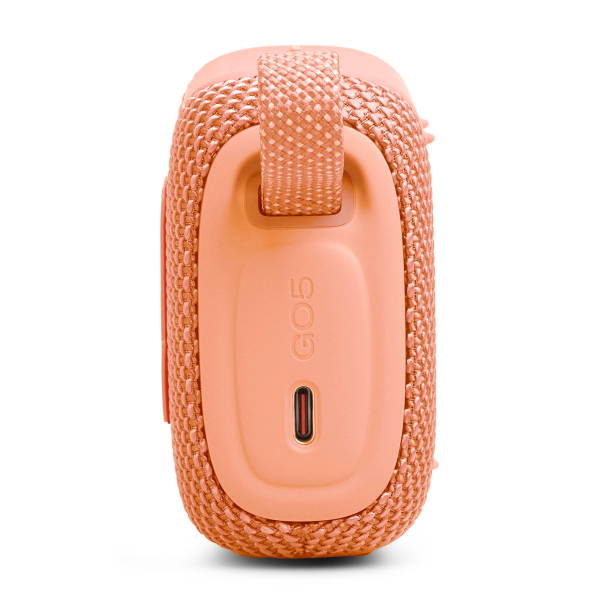 JBL Go 5 - Ultra-Portable Waterproof & Drop-Proof Speaker with JBL Legendary Sound & Ambient Edge Lighting, AirTouch Instant Stereo Pairing or Link Multiple Compatible Speakers via Auracast™ (Orange)