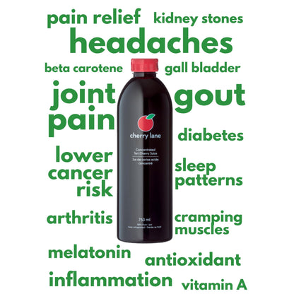 Cherry Lane Tart Cherry Juice Concentrate - 750mL - Ontario-Grown