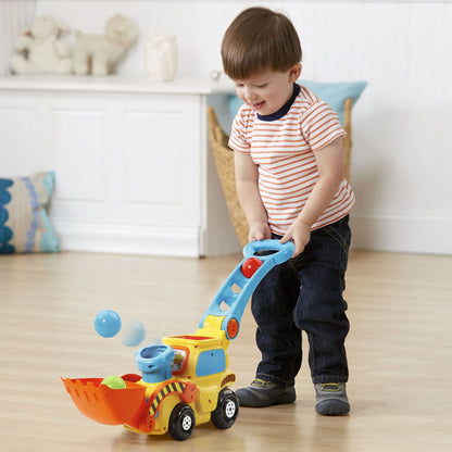 VTech Pop-a-Balls Push & Pop Bulldozer - English Version 🍁 All In One Marketplace Canada