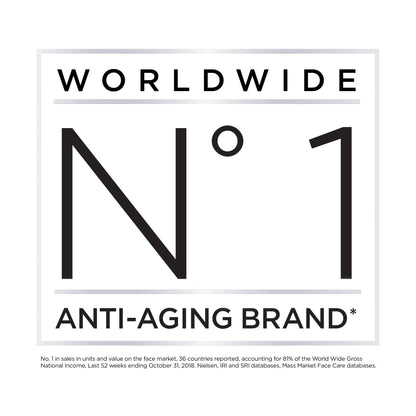 L'Oreal Paris Anti-Aging Face Cream 55+, Day + Night Skincare Kit, Wrinkle Expert, With Calcium to Reduce the Look of Wrinkles, 50mL
