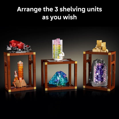 LEGO Ideas Mineral Collection Building Set for Adults, Ages 18+ - Bedroom or Office Decor with 3 Display Shelves - Unique Gift Idea for Men & Women - 21362 🍁 All In One Marketplace Canada