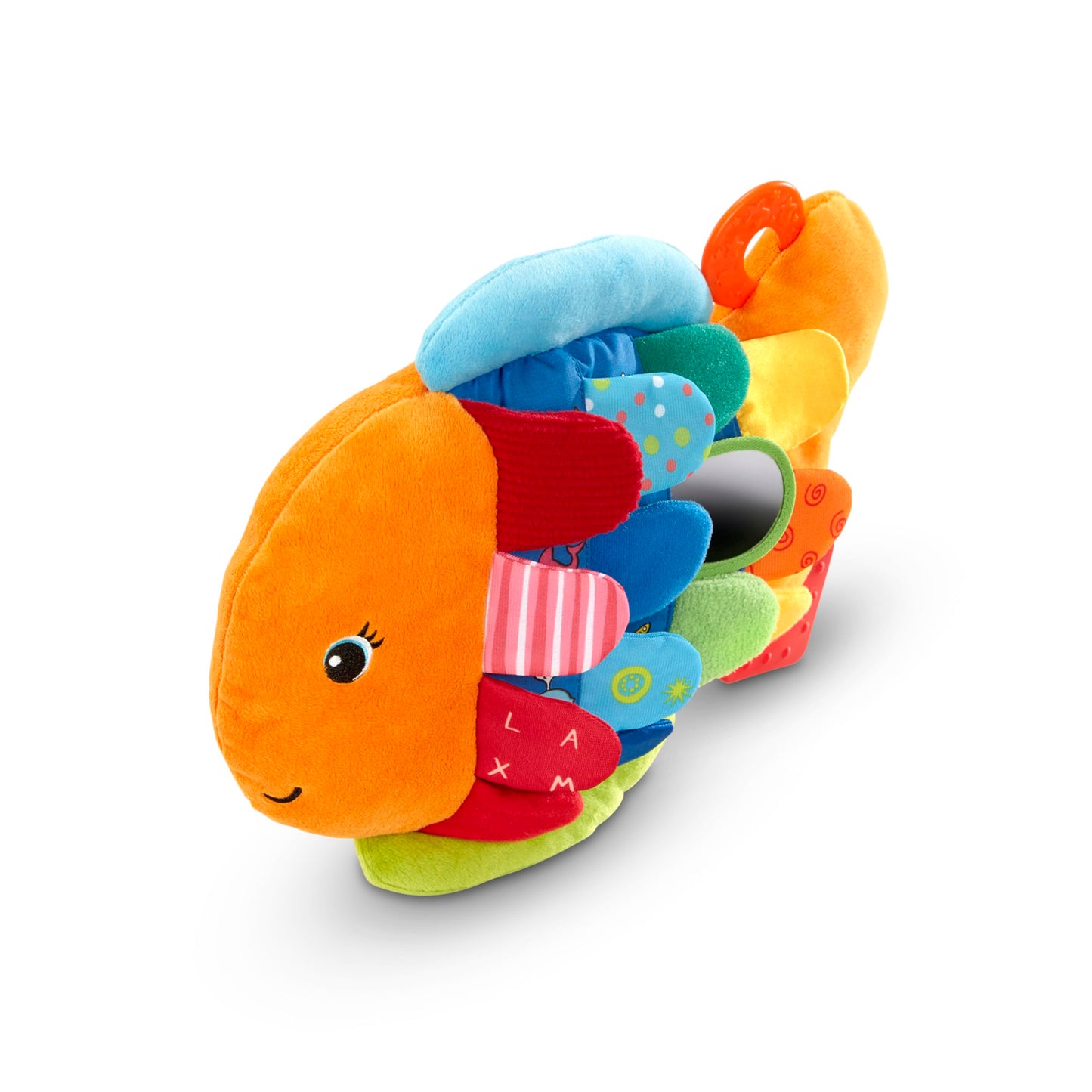 Melissa & Doug K’s Kids, Flip Fish Stuffed Animal, Soft Baby Book, Multi-Textured Squeaking & Crinkling Infant Sensory Toys for Babies with Baby Mirror, Tummy Time Toys for Infants Ages 0–9 Months 🍁 All In One Marketplace Canada Melissa & Doug
