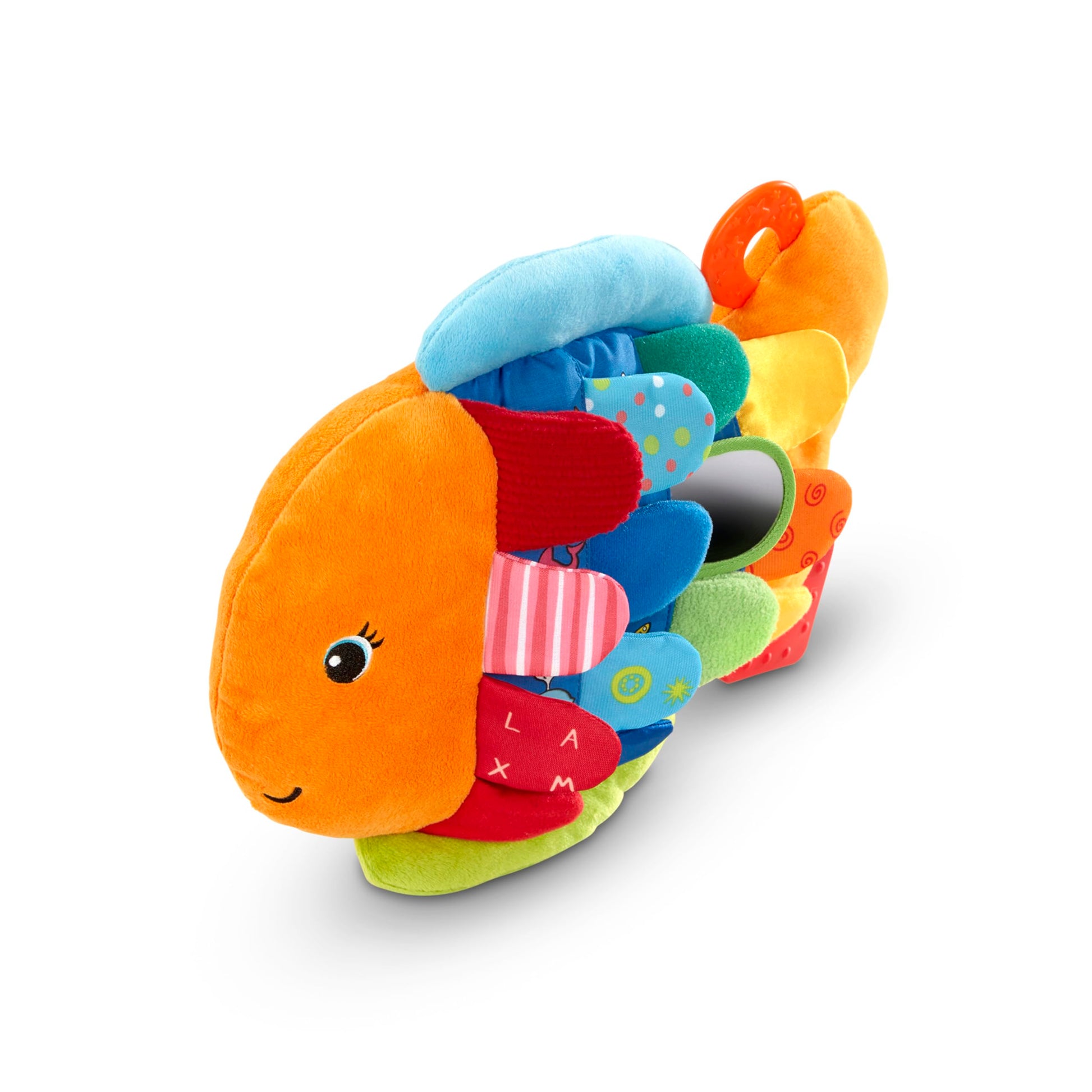 Melissa & Doug K’s Kids, Flip Fish Stuffed Animal, Soft Baby Book, Multi-Textured Squeaking & Crinkling Infant Sensory Toys for Babies with Baby Mirror, Tummy Time Toys for Infants Ages 0–9 Months 🍁 All In One Marketplace Canada Melissa & Doug