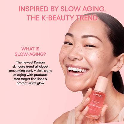 LANEIGE Bouncy & Firm Serum: Korean Slow Aging Collagen Serum with Peptides for Plumping, Firming, & Hydrating - Available at All In One Marketplace Canada