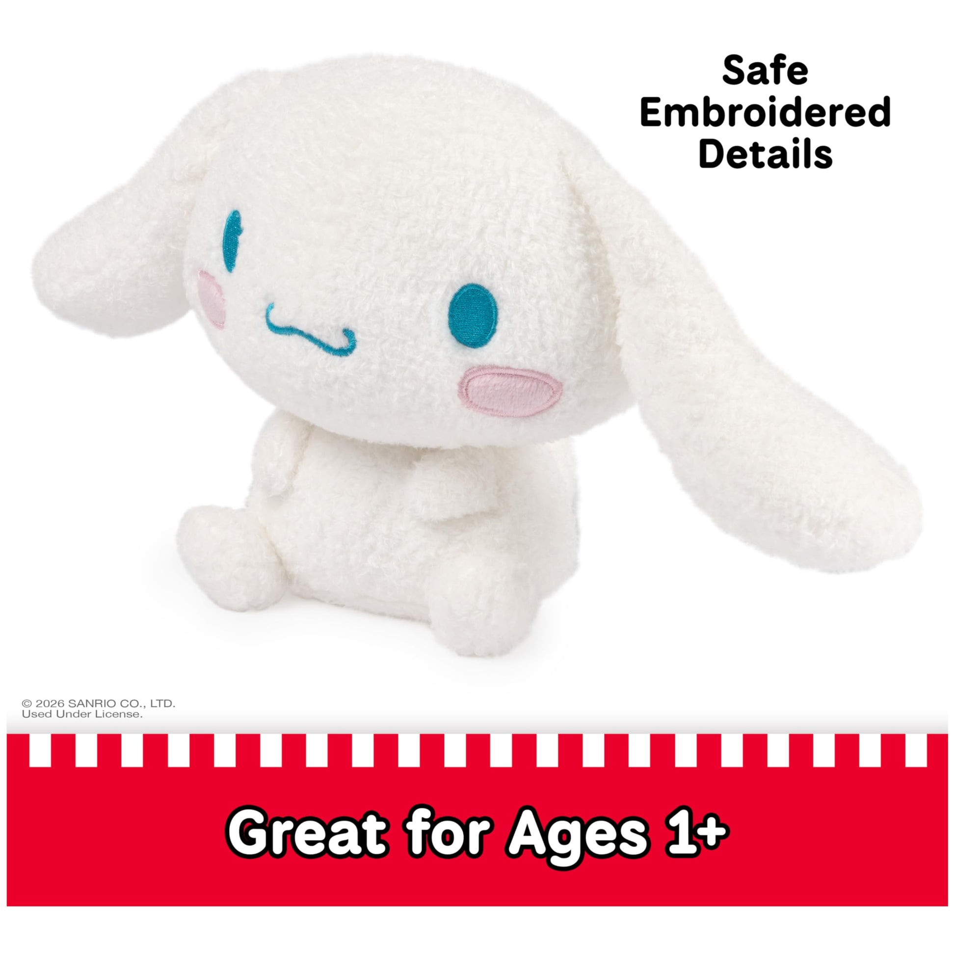 GUND Sanrio Cinnamoroll 6-Inch Plush Toy for Ages 1+ GUND