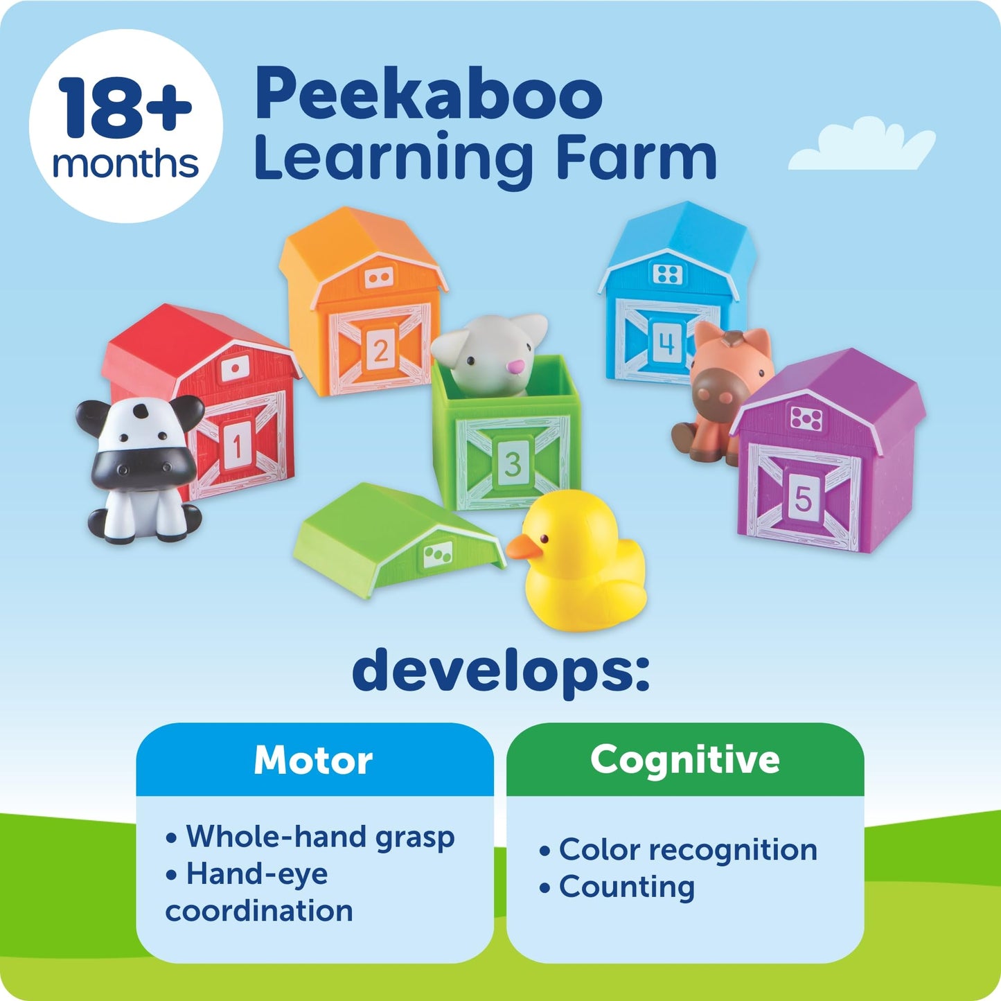 Learning Resources Peekaboo Learning Farm Learning Resources