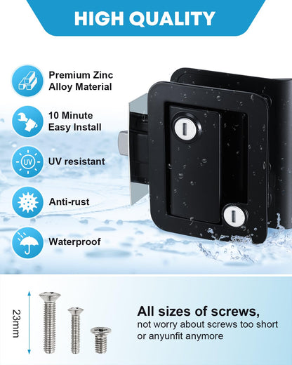 Kohree RV Door Lock Replacement with Paddle Deadbolt, 100% Zinc Alloy 🍁 All In One Marketplace Canada