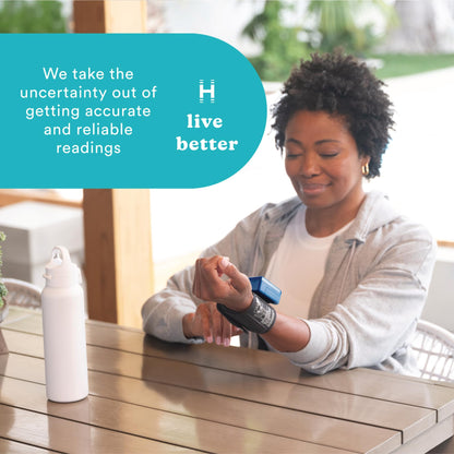 Homedics Automated Wrist Blood Pressure Monitor for Home Use